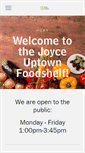 Mobile Screenshot of joyceuptownfoodshelf.org